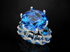Brilliant Sapphire Engagement Ring