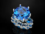 Brilliant Sapphire Engagement Ring