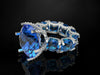 Brilliant Sapphire Engagement Ring