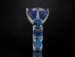 Brilliant Sapphire Engagement Ring