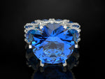 Brilliant Sapphire Engagement Ring