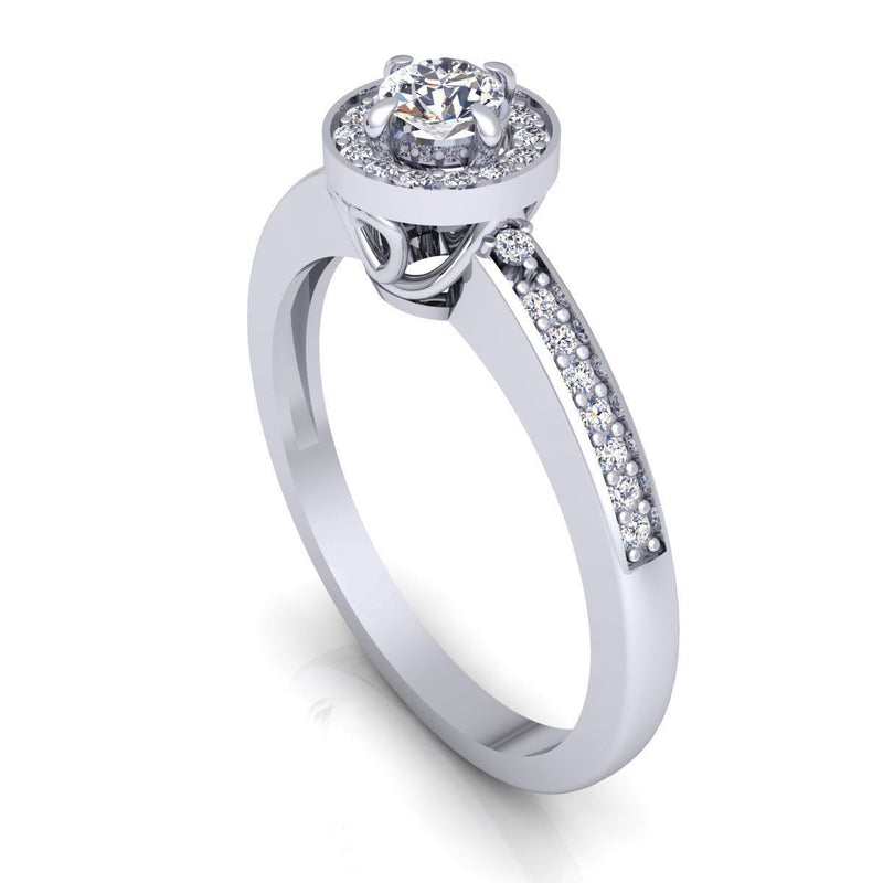 Juliana White Gold Engagement Ring