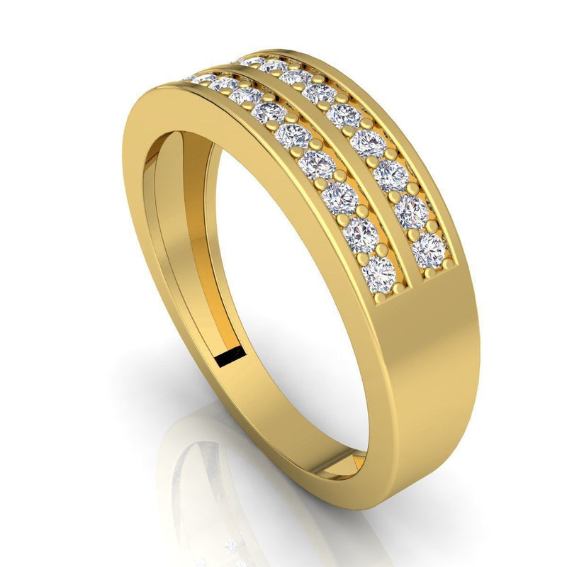 Yellow Gold Band 11