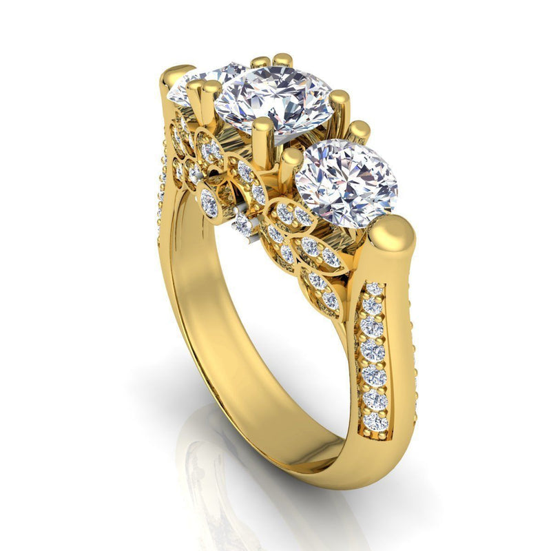 Tiffany Yellow Gold Engagement Ring