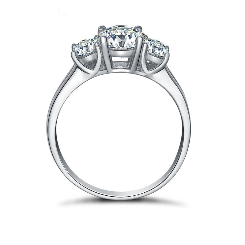 Nancy White Gold Engagement Ring