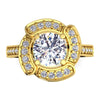 Iris Yellow Gold Engagement Ring