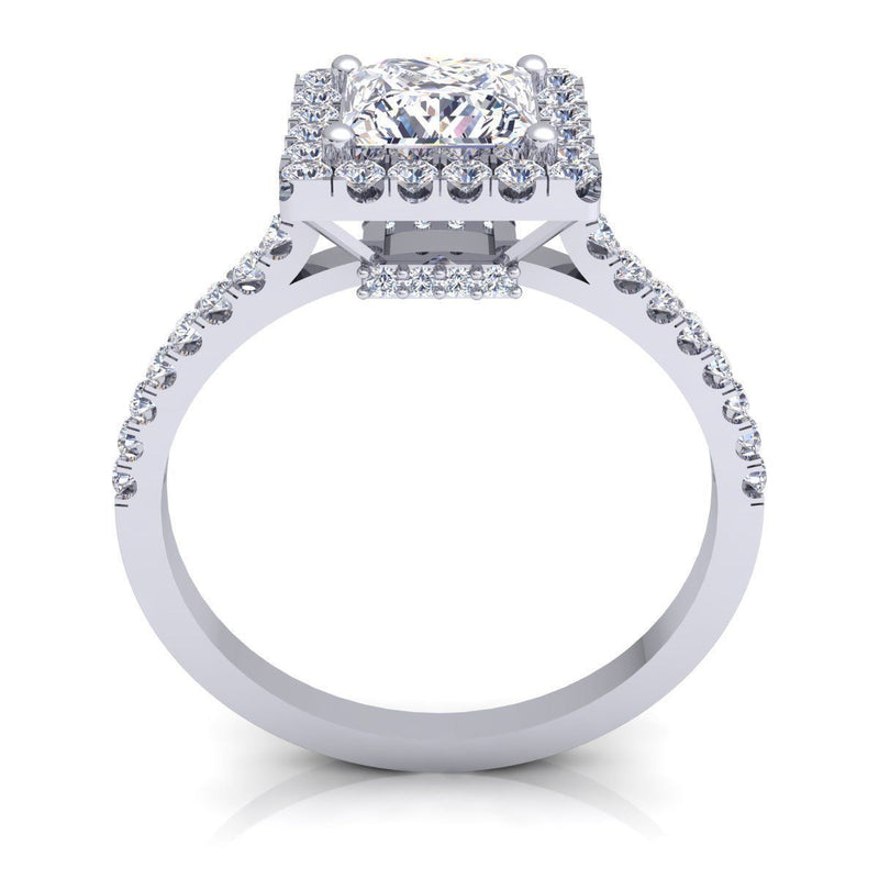 Elena White Gold Engagement Ring
