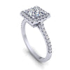 Elena White Gold Engagement Ring