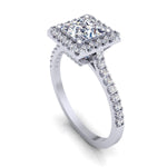 Elena White Gold Engagement Ring