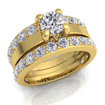 Zoey Yellow Gold Engagement Ring
