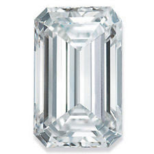 Forever Brilliant® Emerald Cut Moissanite
