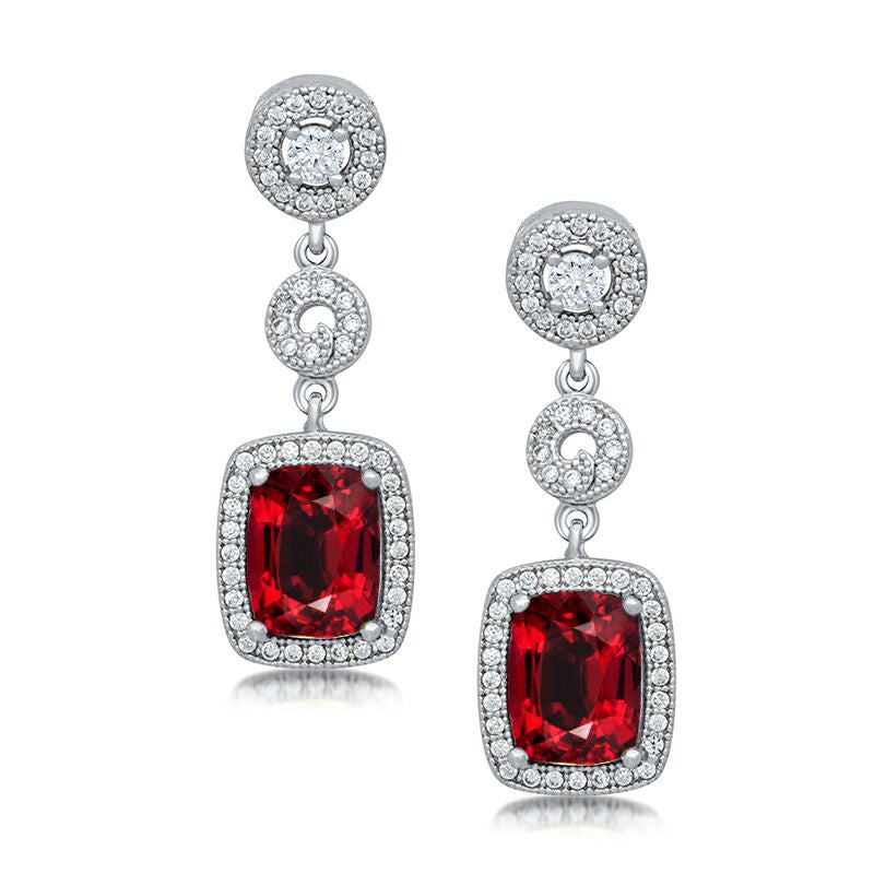 Fiery Sparkle Earrings