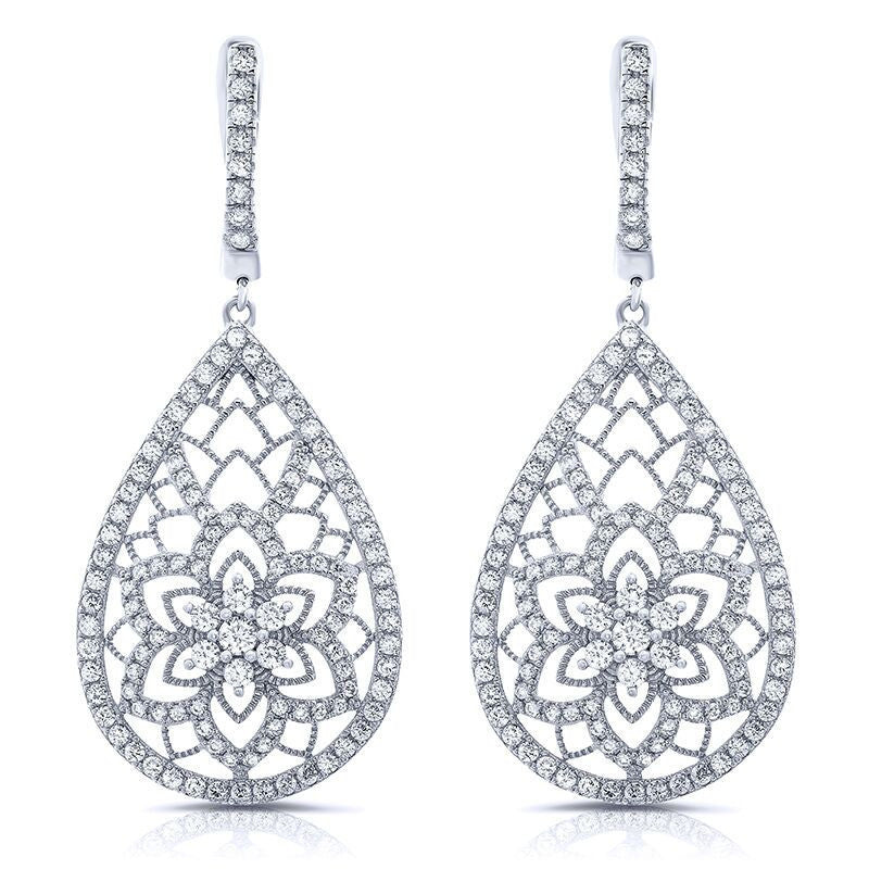 Silver Cubic Zirconia CZ Earrings