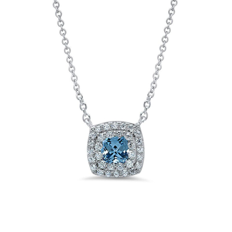 Silver Cubic Zirconia CZ Pendant