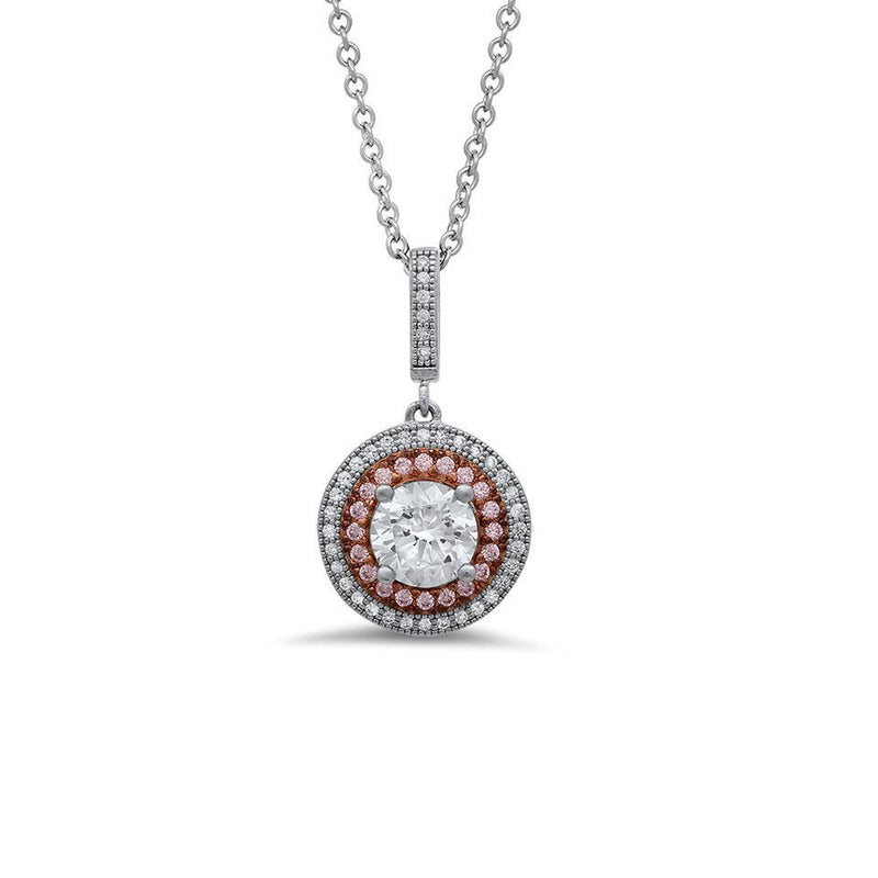 Silver Cubic Zirconia CZ Pendant