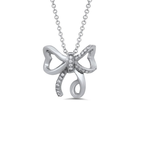 Silver Cubic Zirconia CZ Pendant