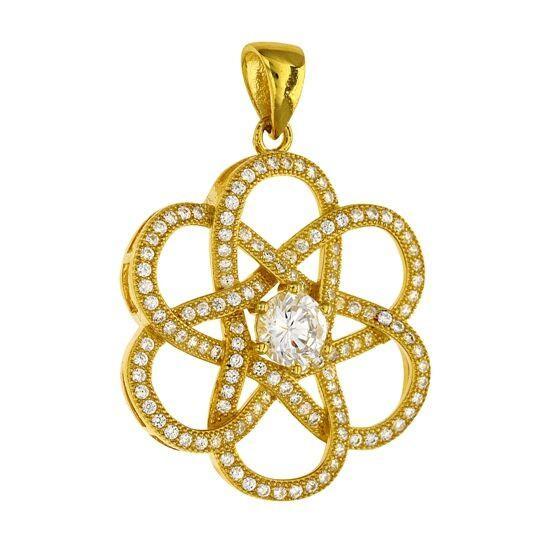 Dazzling Knot Pendant