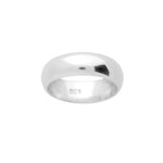 $39.95 PLAIN SILVER BAND (6MM)